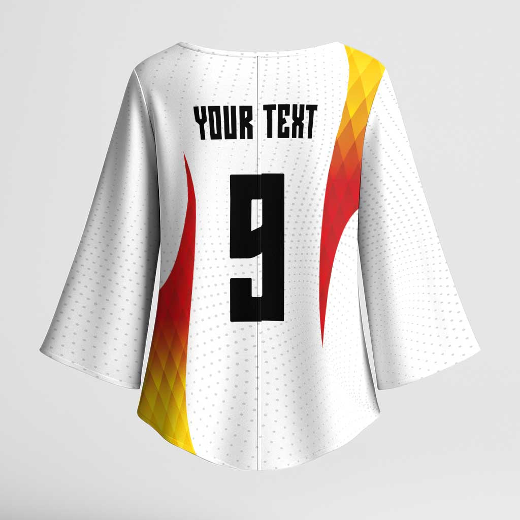 Custom Germany Volleyball Kimono Sleeve Blouse Sport Wings Style