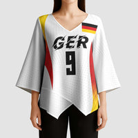 Custom Germany Volleyball Kimono Sleeve Blouse Sport Wings Style