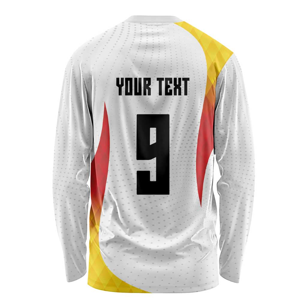 Custom Germany Volleyball Long Sleeve Shirt Sport Wings Style