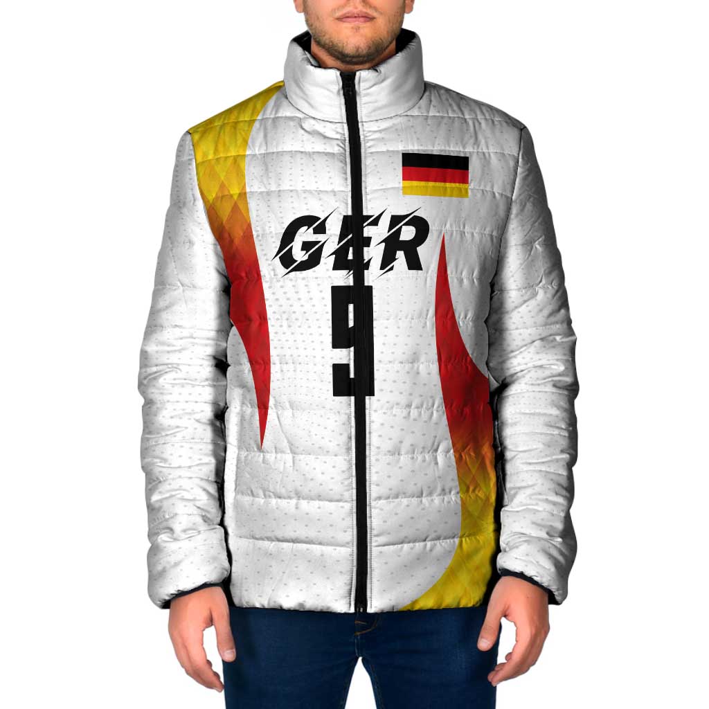 Custom Germany Volleyball Padded Jacket Sport Wings Style