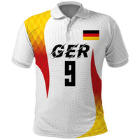 Custom Germany Volleyball Polo Shirt Sport Wings Style
