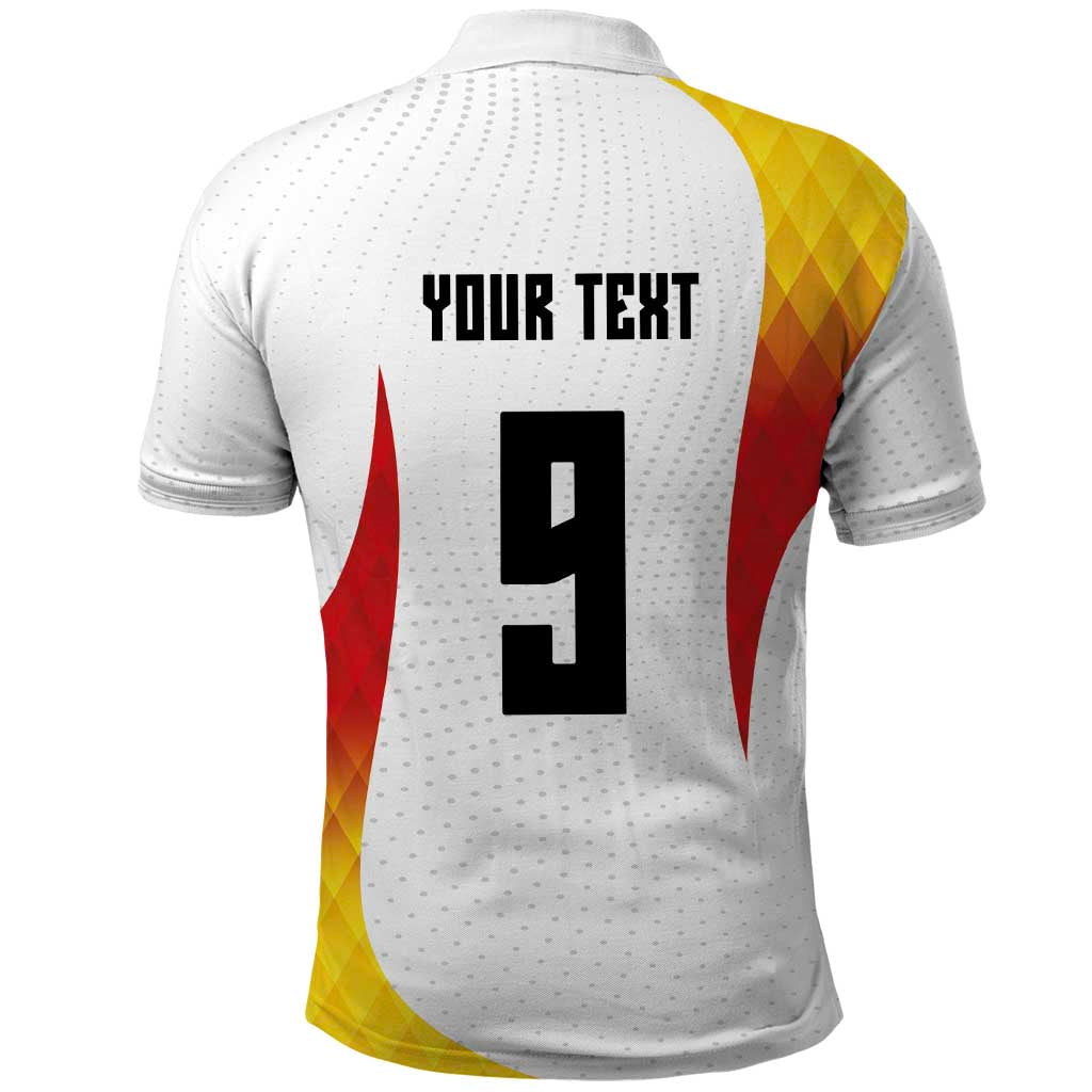 Custom Germany Volleyball Polo Shirt Sport Wings Style