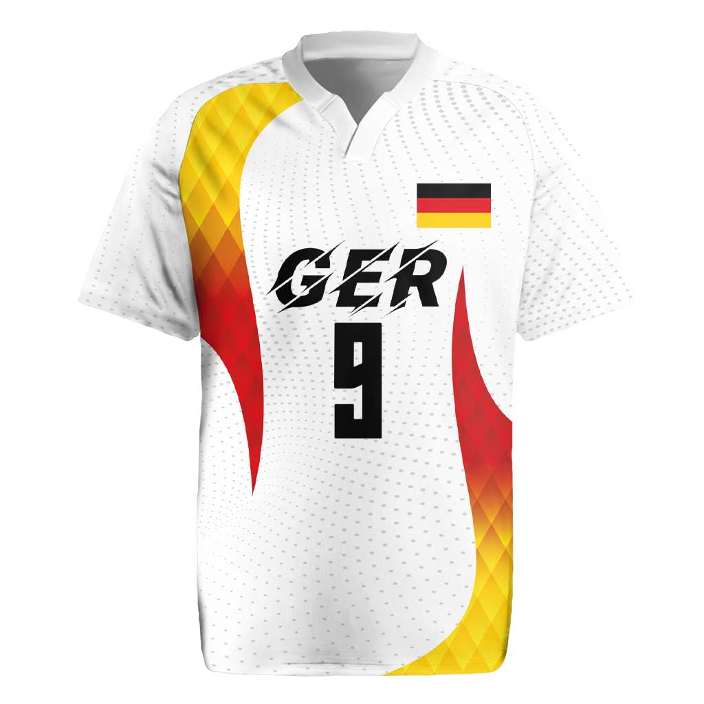 Custom Germany Volleyball Rugby Jersey Sport Wings Style