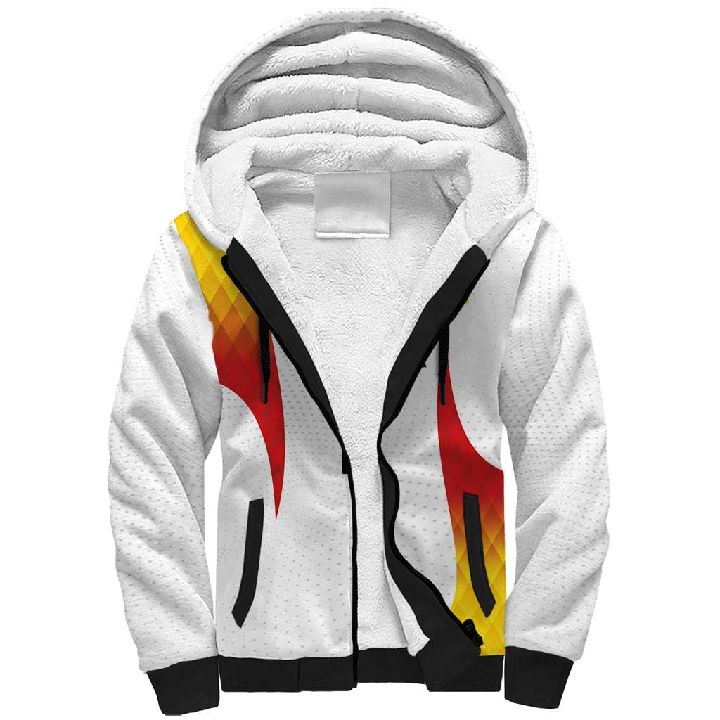 Custom Germany Volleyball Sherpa Hoodie Sport Wings Style