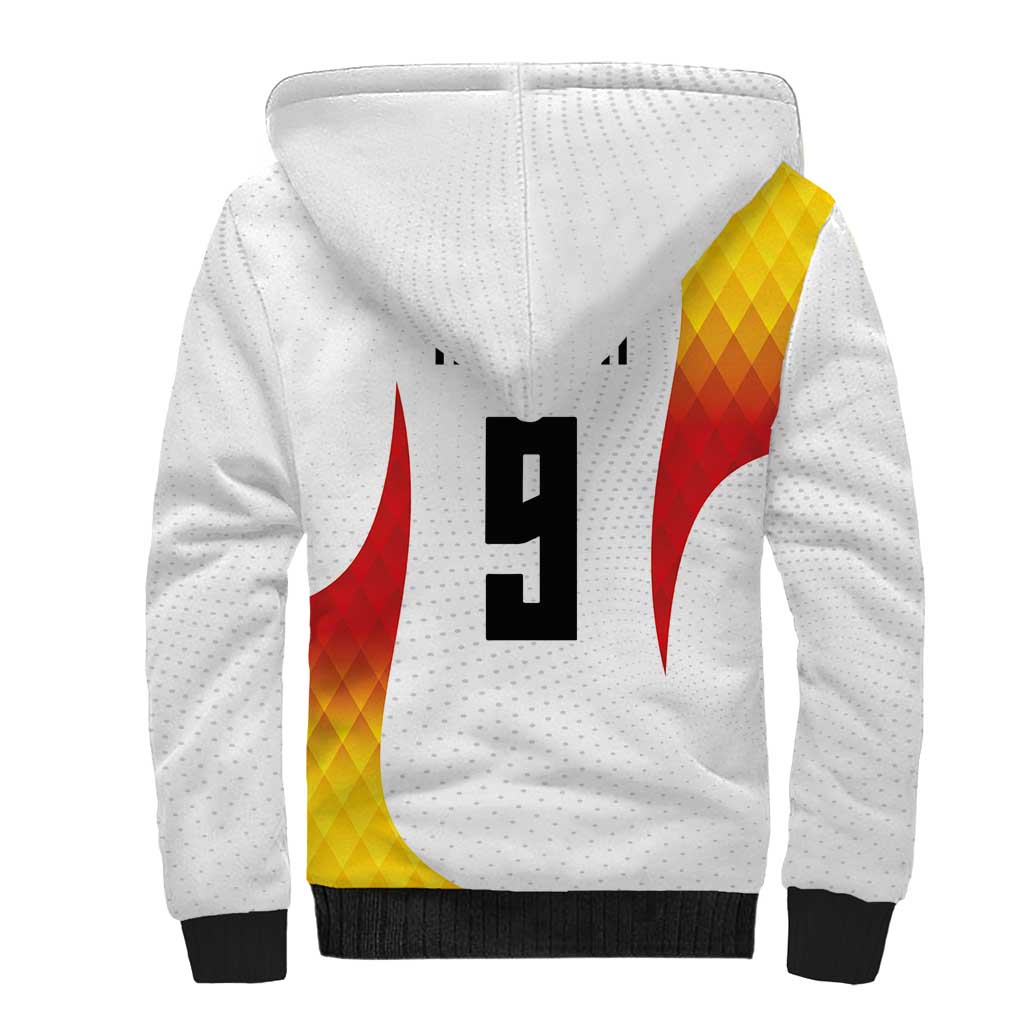 Custom Germany Volleyball Sherpa Hoodie Sport Wings Style