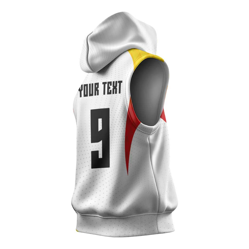 Custom Germany Volleyball Sleeveless Hoodie Sport Wings Style