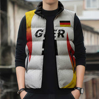 Custom Germany Volleyball Sleeveless Puffer Jacket Sport Wings Style