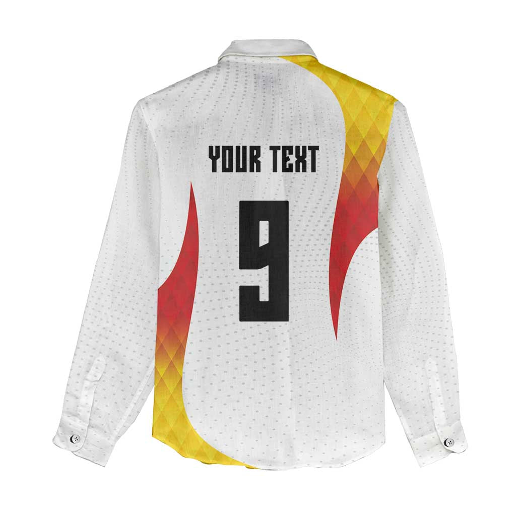 Custom Germany Volleyball Women Casual Shirt Sport Wings Style