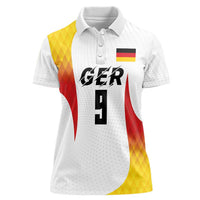 Custom Germany Volleyball Women Polo Shirt Sport Wings Style