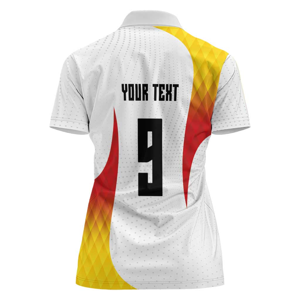 Custom Germany Volleyball Women Polo Shirt Sport Wings Style