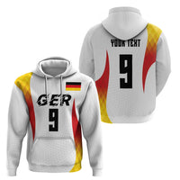 Custom Germany Volleyball Zip Hoodie Sport Wings Style
