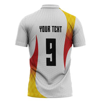 Custom Germany Volleyball Zipper Polo Shirt Sport Wings Style