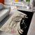 Kentucky Racing Horses Derby Hat Girl Area Rug Beige Color - Wonder Print Shop