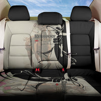 Kentucky Racing Horses Derby Hat Girl Back Car Seat Cover Beige Color - Wonder Print Shop