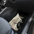 Kentucky Racing Horses Derby Hat Girl Car Mats Beige Color - Wonder Print Shop