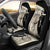 Kentucky Racing Horses Derby Hat Girl Car Seat Cover Beige Color - Wonder Print Shop