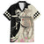 Kentucky Racing Horses Derby Hat Girl Family Matching Long Sleeve Bodycon Dress and Hawaiian Shirt Beige Color - Wonder Print Shop