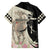Kentucky Racing Horses Derby Hat Girl Family Matching Tank Maxi Dress and Hawaiian Shirt Beige Color - Wonder Print Shop
