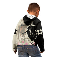 Kentucky Racing Horses Derby Hat Girl Kid Hoodie Beige Color - Wonder Print Shop