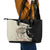 Kentucky Racing Horses Derby Hat Girl Leather Tote Bag Beige Color - Wonder Print Shop