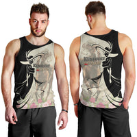 Kentucky Racing Horses Derby Hat Girl Men Tank Top Beige Color - Wonder Print Shop