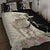 Kentucky Racing Horses Derby Hat Girl Quilt Bed Set Beige Color - Wonder Print Shop