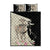 Kentucky Racing Horses Derby Hat Girl Quilt Bed Set Beige Color - Wonder Print Shop