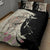 Kentucky Racing Horses Derby Hat Girl Quilt Bed Set Beige Color - Wonder Print Shop