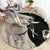 Kentucky Racing Horses Derby Hat Girl Round Carpet Beige Color