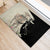 Kentucky Racing Horses Derby Hat Girl Rubber Doormat Beige Color - Wonder Print Shop