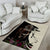 Kentucky Racing Horses Derby Hat Girl Area Rug Black Color - Wonder Print Shop