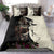 Kentucky Racing Horses Derby Hat Girl Bedding Set Black Color - Wonder Print Shop