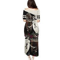 Kentucky Racing Horses Derby Hat Girl Family Matching Puletasi and Hawaiian Shirt Black Color - Wonder Print Shop