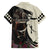 Kentucky Racing Horses Derby Hat Girl Family Matching Short Sleeve Bodycon Dress and Hawaiian Shirt Black Color - Wonder Print Shop
