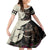 Kentucky Racing Horses Derby Hat Girl Family Matching Tank Maxi Dress and Hawaiian Shirt Black Color - Wonder Print Shop