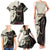 Kentucky Racing Horses Derby Hat Girl Family Matching Tank Maxi Dress and Hawaiian Shirt Black Color - Wonder Print Shop