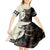 Kentucky Racing Horses Derby Hat Girl Kid Short Sleeve Dress Black Color - Wonder Print Shop
