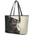 Kentucky Racing Horses Derby Hat Girl Leather Tote Bag Black Color - Wonder Print Shop