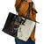 Kentucky Racing Horses Derby Hat Girl Leather Tote Bag Black Color - Wonder Print Shop