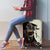 Kentucky Racing Horses Derby Hat Girl Luggage Cover Black Color - Wonder Print Shop