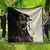 Kentucky Racing Horses Derby Hat Girl Quilt Black Color - Wonder Print Shop