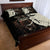 Kentucky Racing Horses Derby Hat Girl Quilt Bed Set Black Color - Wonder Print Shop