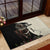 Kentucky Racing Horses Derby Hat Girl Rubber Doormat Black Color - Wonder Print Shop