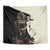 Kentucky Racing Horses Derby Hat Girl Tapestry Black Color - Wonder Print Shop