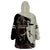 Kentucky Racing Horses Derby Hat Girl Wearable Blanket Hoodie Black Color - Wonder Print Shop