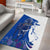 Kentucky Racing Horses Derby Hat Girl Area Rug Blue Color - Wonder Print Shop