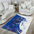 Kentucky Racing Horses Derby Hat Girl Area Rug Blue Color - Wonder Print Shop
