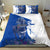 Kentucky Racing Horses Derby Hat Girl Bedding Set Blue Color - Wonder Print Shop