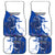 Kentucky Racing Horses Derby Hat Girl Car Mats Blue Color - Wonder Print Shop