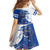Kentucky Racing Horses Derby Hat Girl Family Matching Puletasi and Hawaiian Shirt Blue Color - Wonder Print Shop